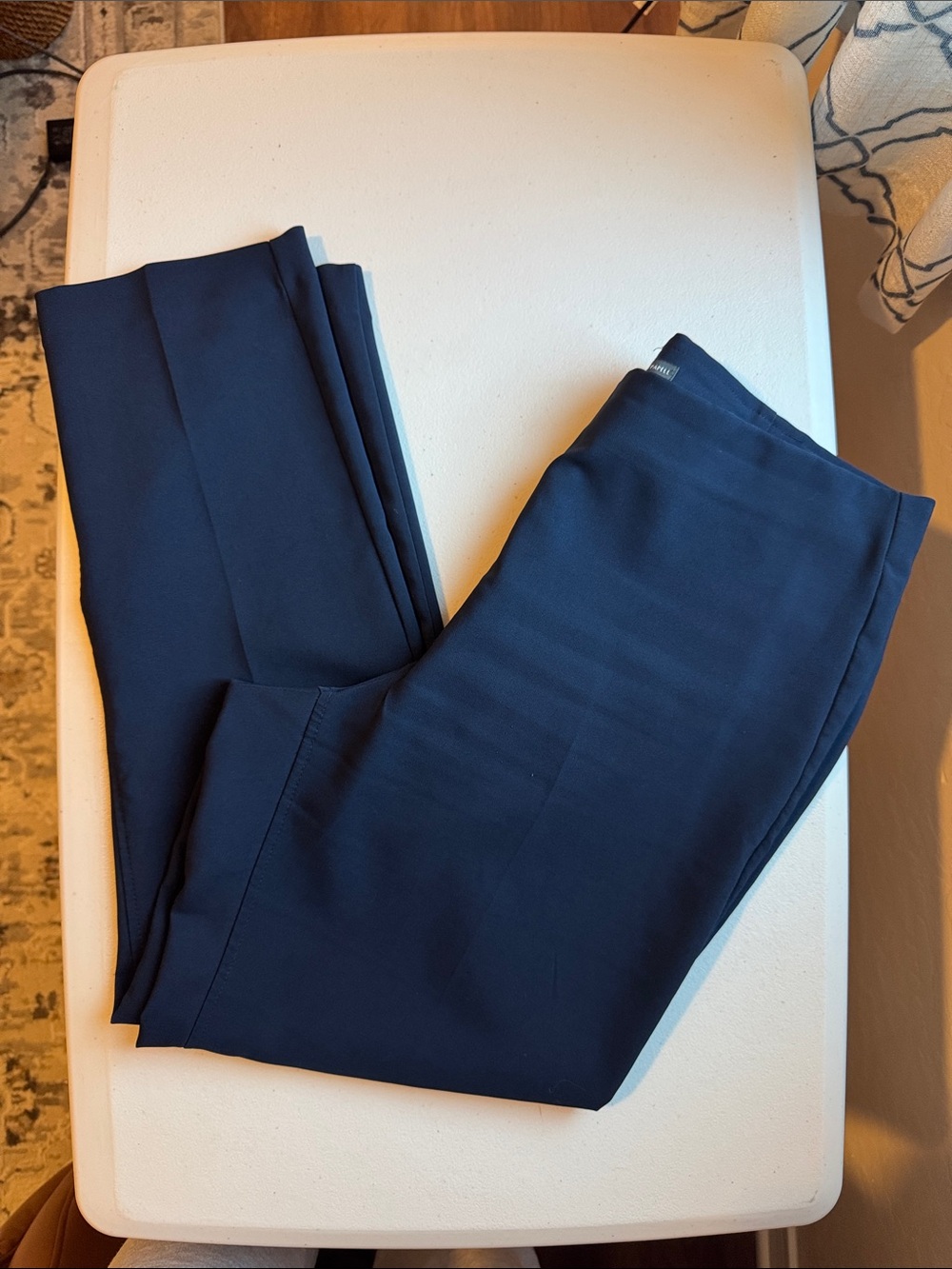 Adrianna Papell Women's Skinny Pull-on Pant Navy Size 14
